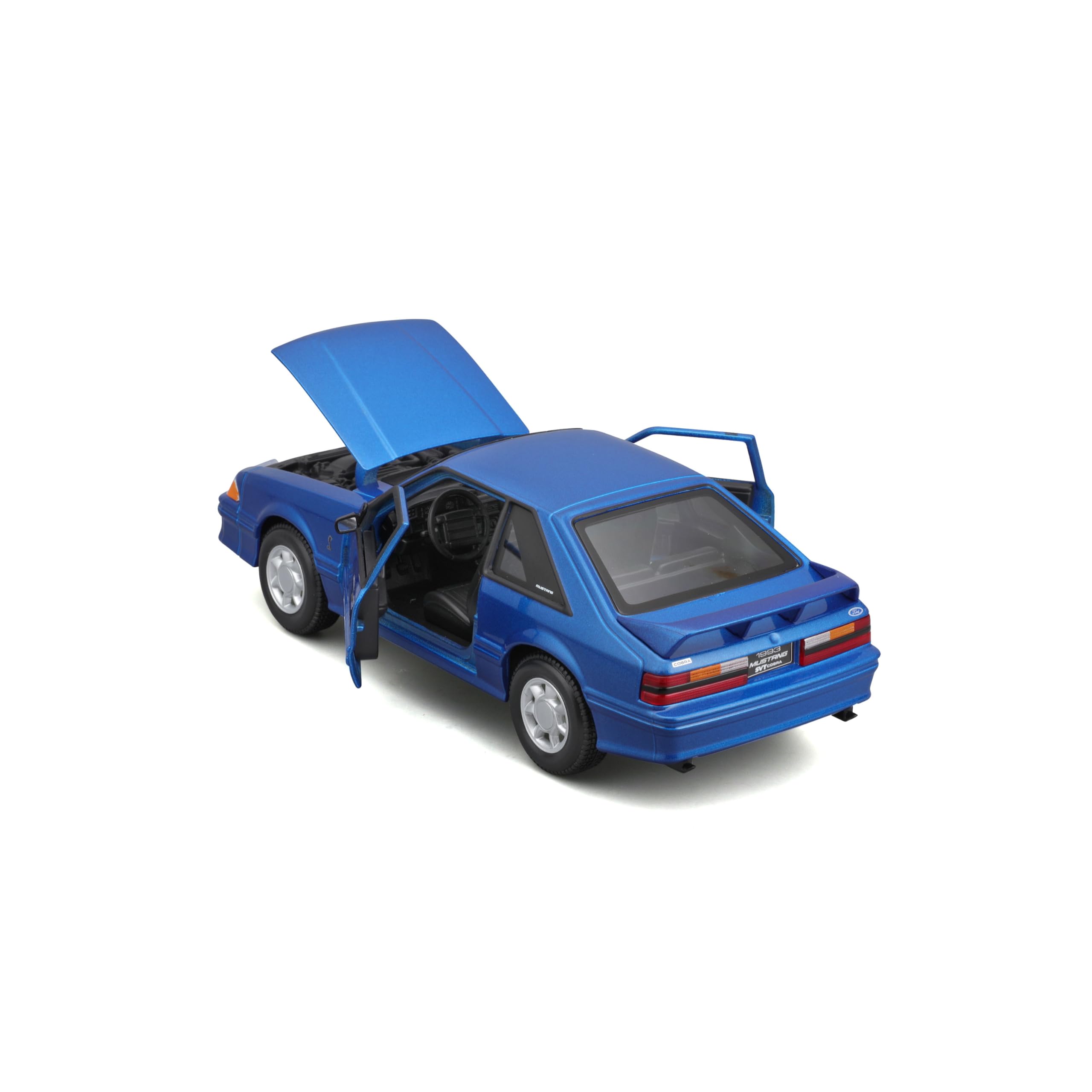 のらくろ　Maisto Mustang SVT 1993 FORD MUSTANG SVT COBRA 1/24 DIECAST MODEL CAR BLACK